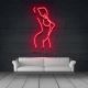 LED NEON Silhouette féminine