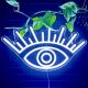 LED NEON œil 2