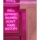 LED NEON WELL BEHAVED WOMEN DON'T MAKE HISTORY